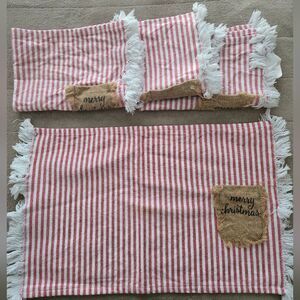 Four Christmas Placemats by Vintage House